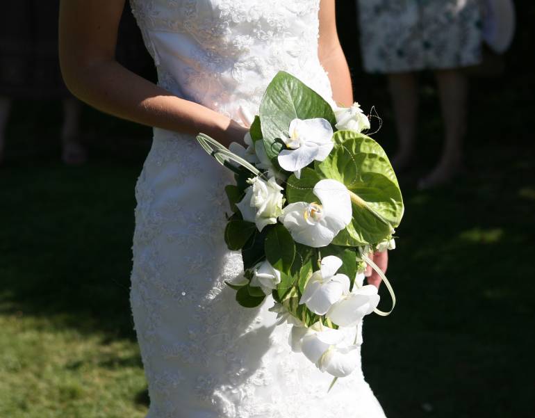 How To Be Your Own Florist on Your Wedding Day…. or Maybe Not